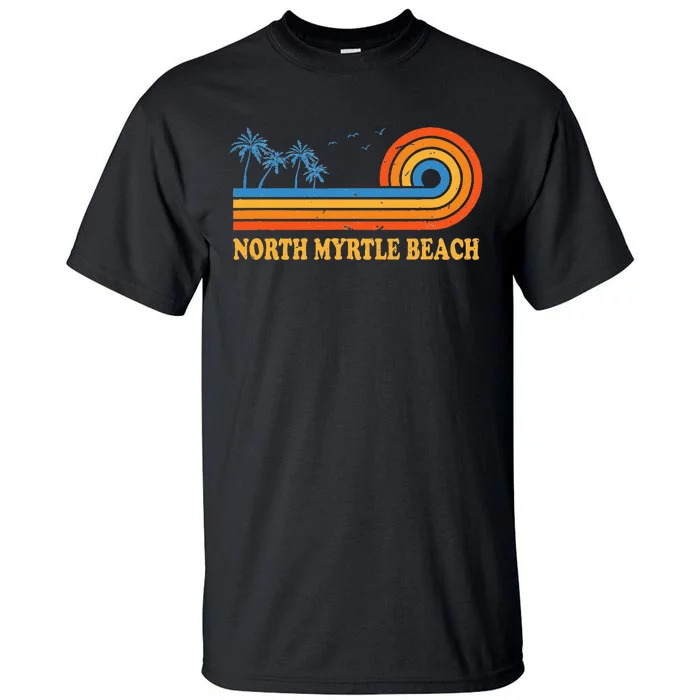 North Myrtle Beach South Carolina Summer Sc Tropical Tall T-Shirt