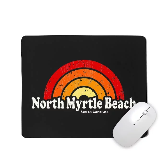 North Myrtle Beach South Carolina Sc Vintage 70s Retro Mousepad