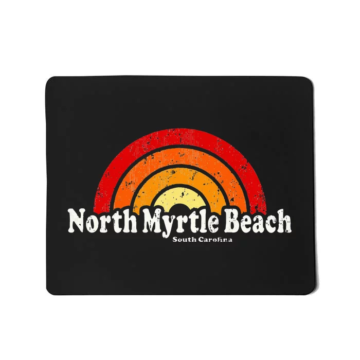 North Myrtle Beach South Carolina Sc Vintage 70s Retro Mousepad