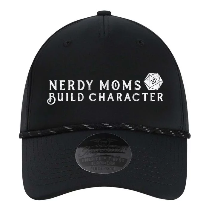 Nerdy Moms Build Character Funny Mom Sayings Performance The Dyno Cap