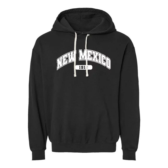 New Mexico Collegiate Style Garment-Dyed Fleece Hoodie