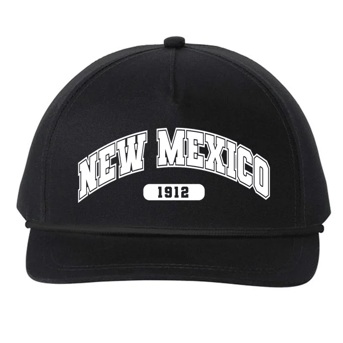 New Mexico Collegiate Style Snapback Five-Panel Rope Hat