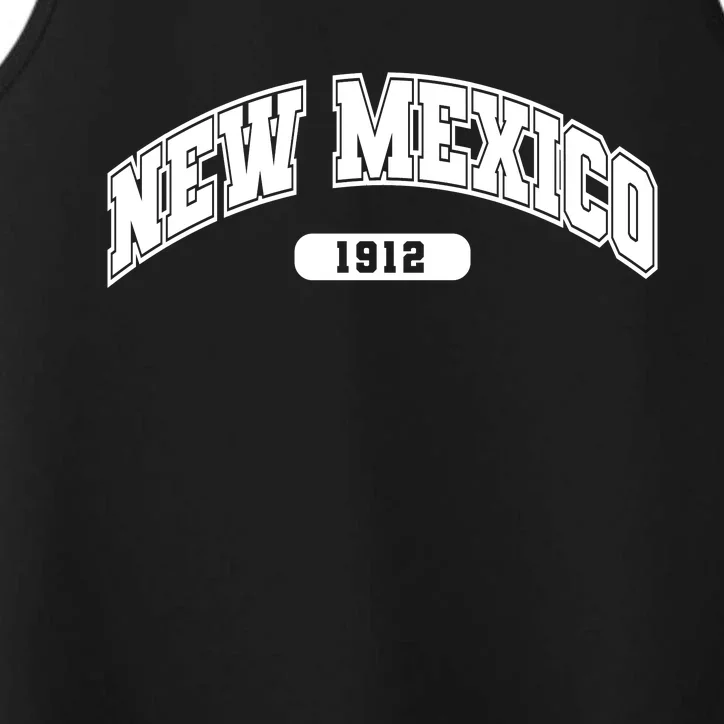 New Mexico Collegiate Style Performance Tank