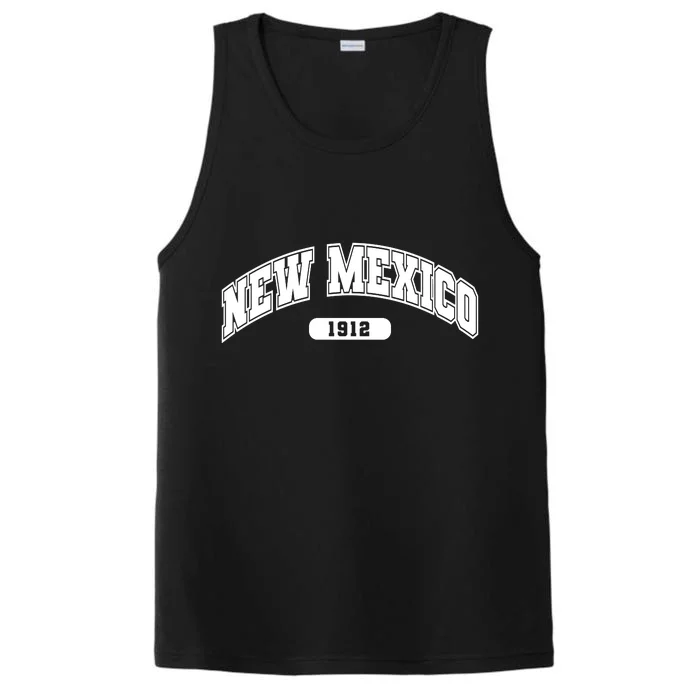 New Mexico Collegiate Style Performance Tank