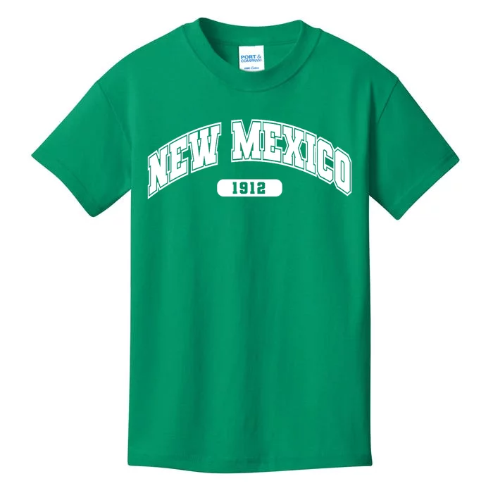 New Mexico Collegiate Style Kids T-Shirt