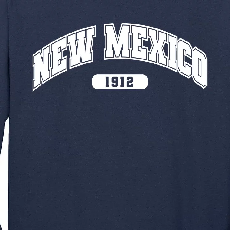 New Mexico Collegiate Style Tall Long Sleeve T-Shirt