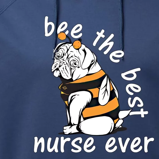 Nurse Medical Caregiver For Mothers Day Nursing Meaningful Gift Performance Fleece Hoodie