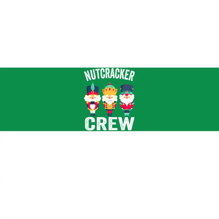 Nutcracker Market Crew Matching Christmas Shopping Funny Bumper Sticker