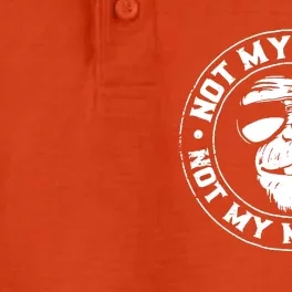 Not My Circus Not My Monkeys Dry Zone Grid Performance Polo