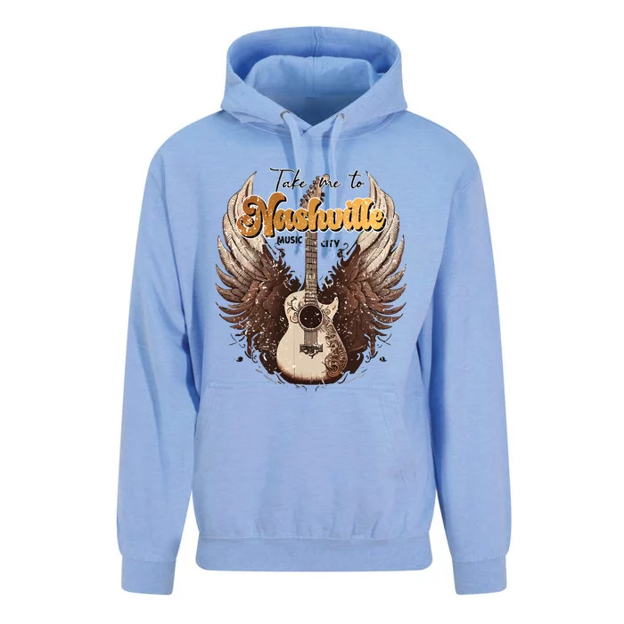 Nashville Music City Super Soft Howdy Unisex Surf Hoodie