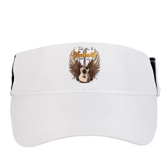 Nashville Music City Super Soft Howdy Adult Drive Performance Visor