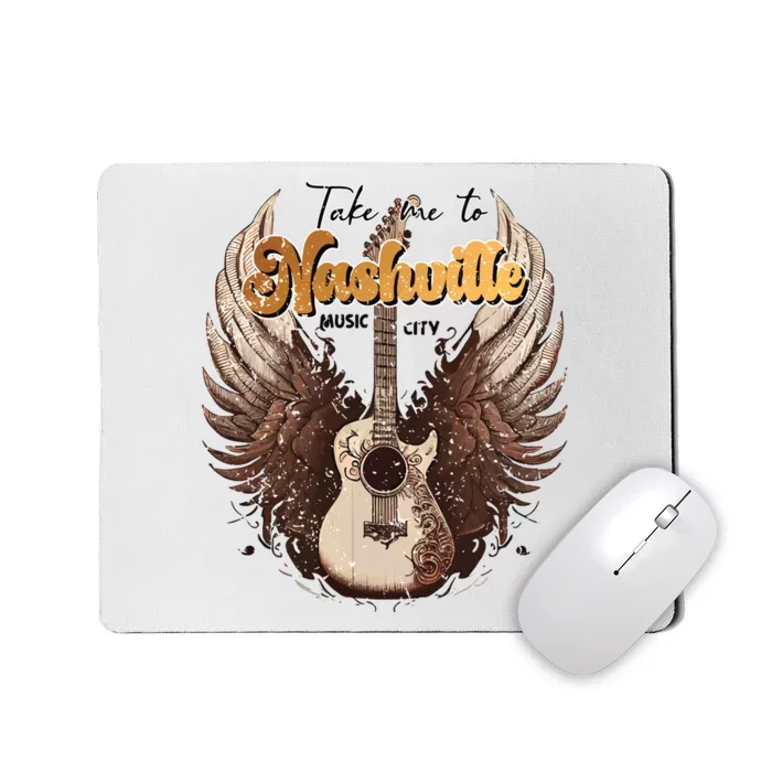 Nashville Music City Super Soft Howdy Mousepad