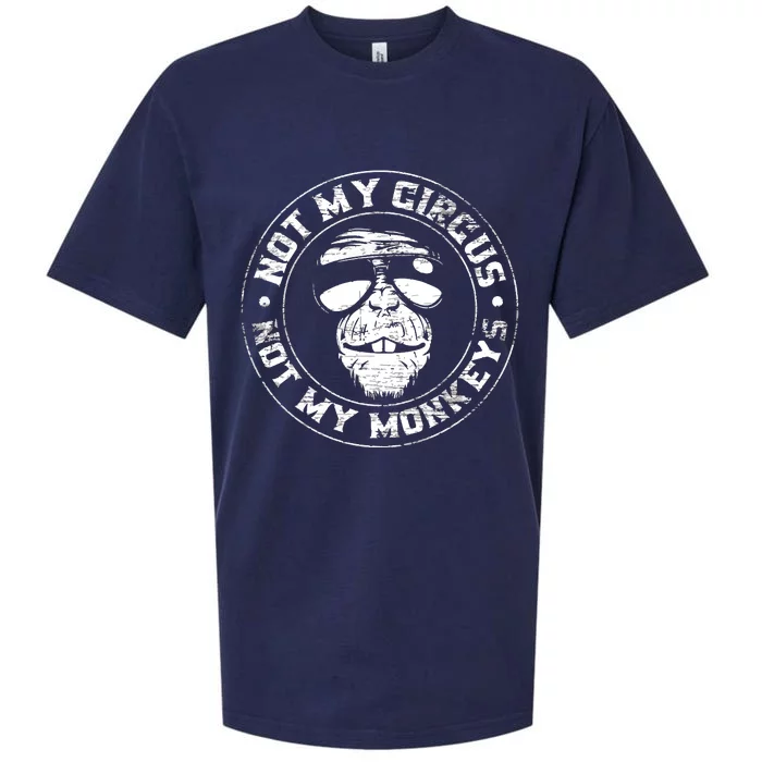 Not My Circus Not My Monkeys Sueded Cloud Jersey T-Shirt