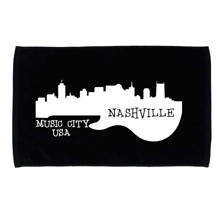 Nashville, Music City USA Microfiber Hand Towel