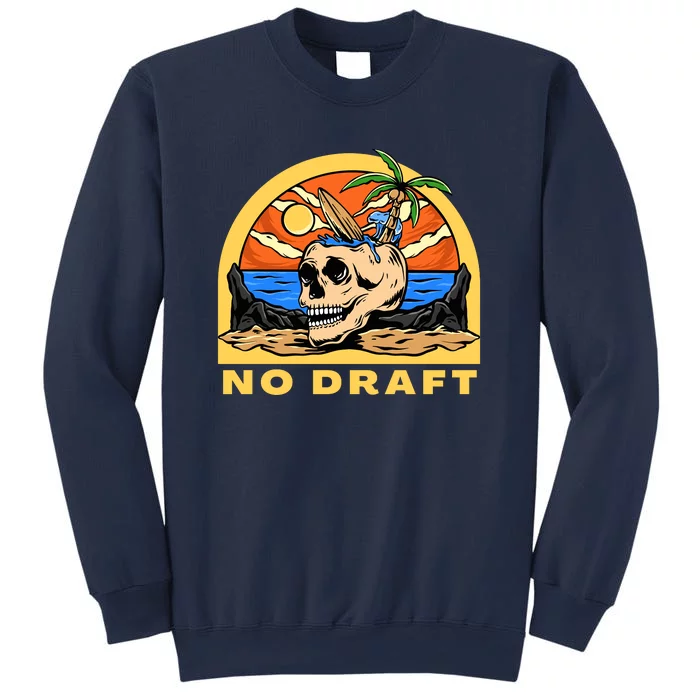 No Military Draft | Anti War Peace Sweatshirt