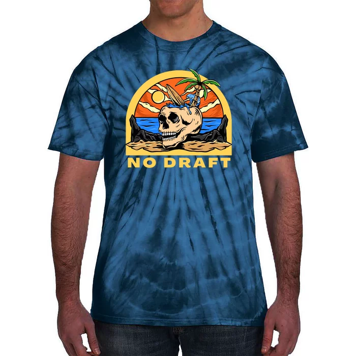 No Military Draft | Anti War Peace Tie-Dye T-Shirt