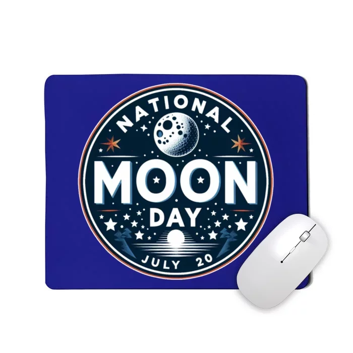 National Moon Day Great Gift Mousepad