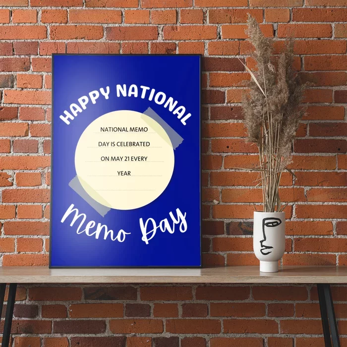 National Memo Day Gift Poster