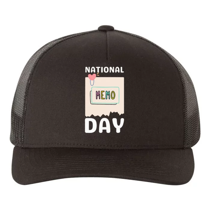 National Memo Day 2024 Yupoong Adult 5-Panel Trucker Hat