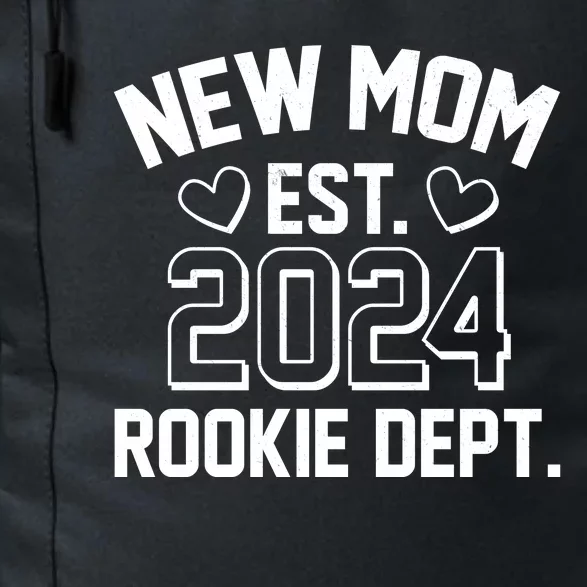 New Mom Est 2024 Rookie Department Daily Commute Backpack