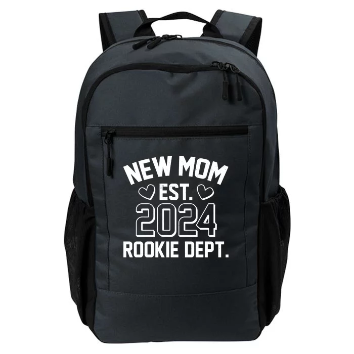 New Mom Est 2024 Rookie Department Daily Commute Backpack