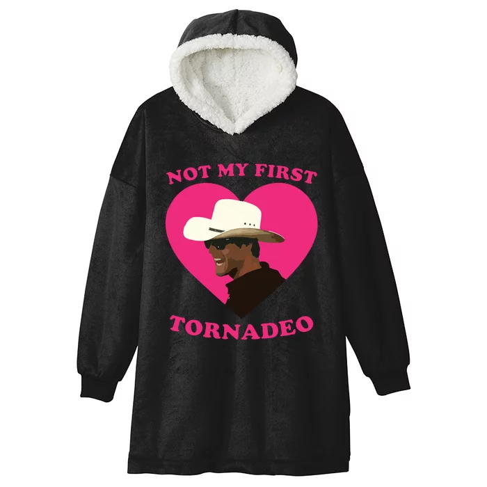 Not My First Tornadeo Not My First Tornado Hooded Wearable Blanket