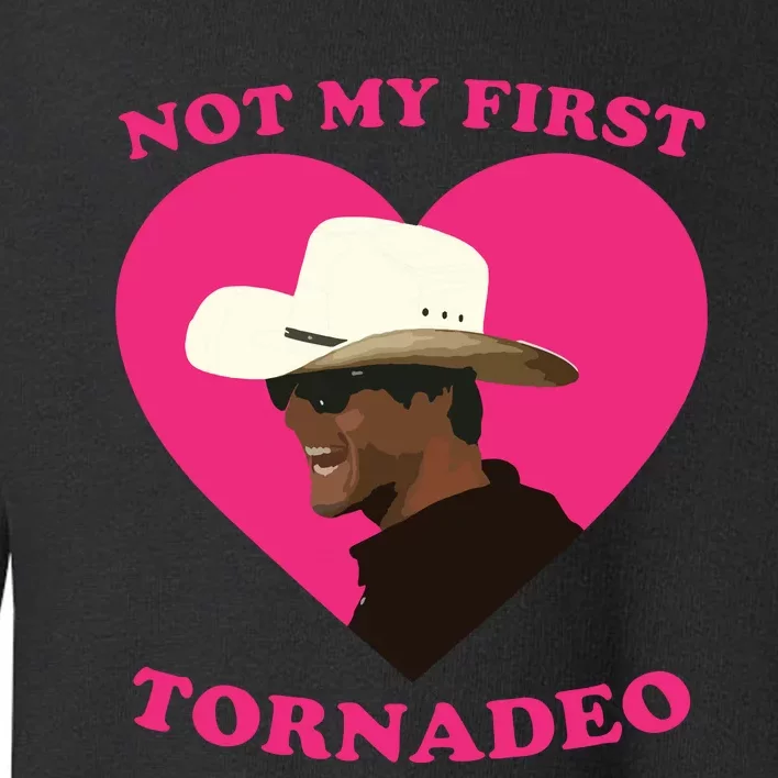 Not My First Tornadeo Not My First Tornado Toddler Sweatshirt