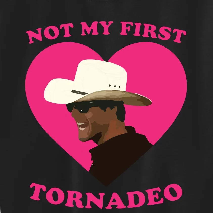 Not My First Tornadeo Not My First Tornado Kids Sweatshirt