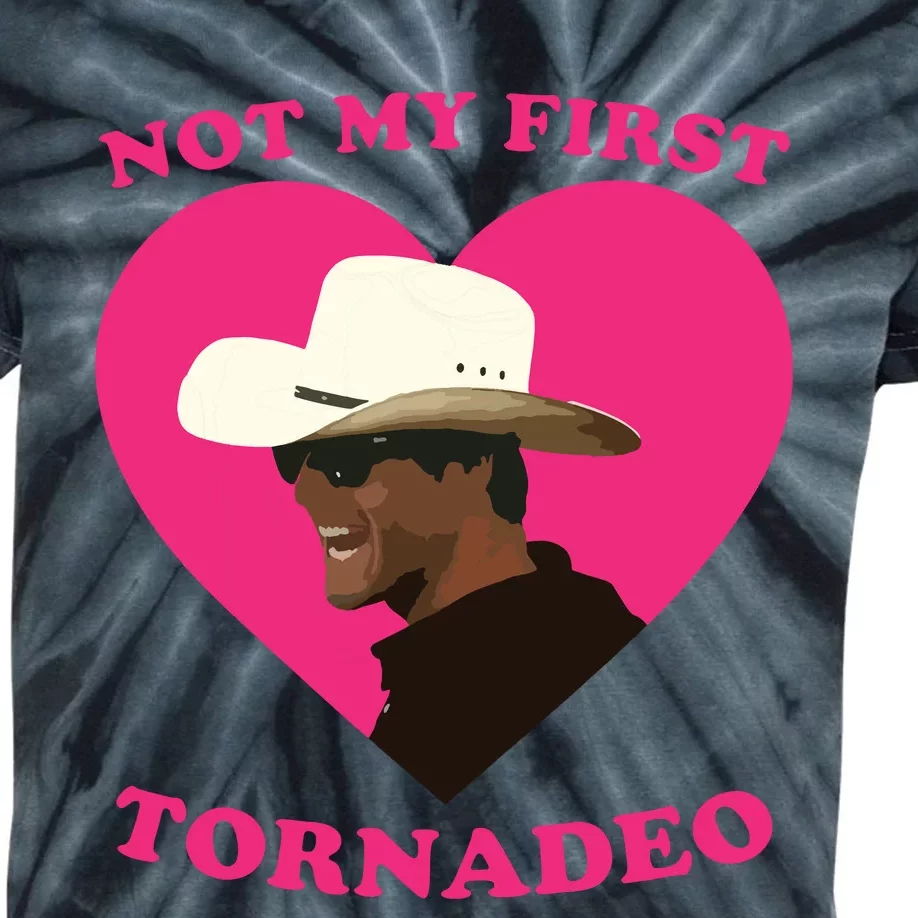 Not My First Tornadeo Not My First Tornado Kids Tie-Dye T-Shirt