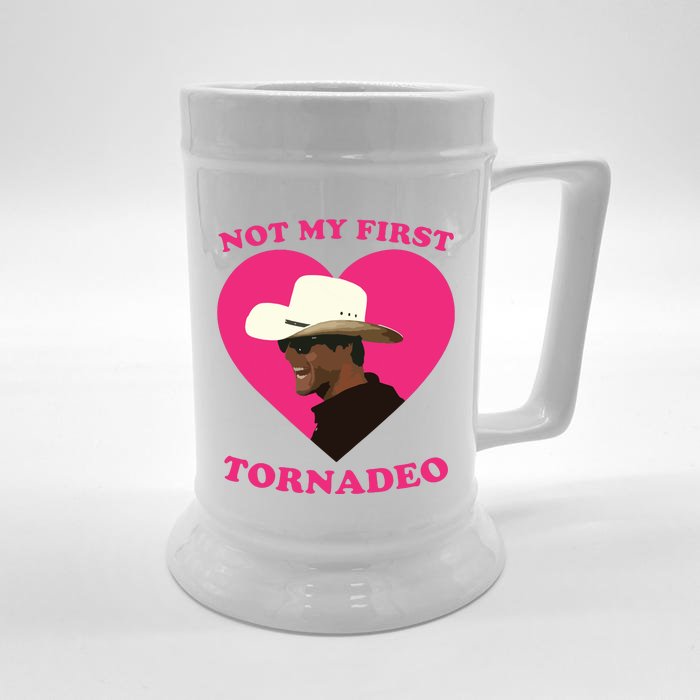 Not My First Tornadeo Not My First Tornado Front & Back Beer Stein