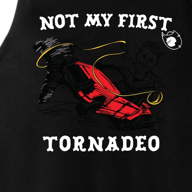 Not My First Tornadeo Ladies Tri-Blend Wicking Tank