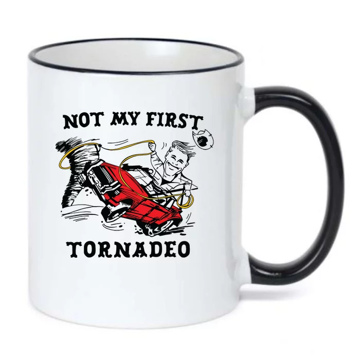 Not My First Tornadeo Black Color Changing Mug