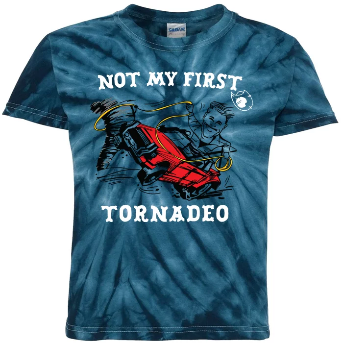 Not My First Tornadeo Kids Tie-Dye T-Shirt