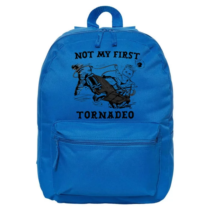 Not My First Tornado 16 in Basic Backpack