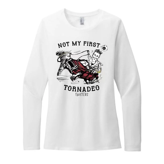 Not My First Tornadeo Twisters Womens CVC Long Sleeve Shirt