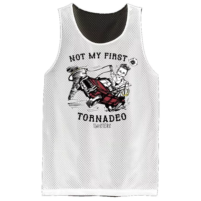 Not My First Tornadeo Twisters Mesh Reversible Basketball Jersey Tank