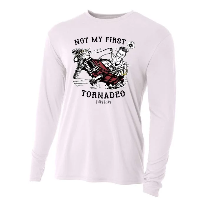 Not My First Tornadeo Twisters Cooling Performance Long Sleeve Crew