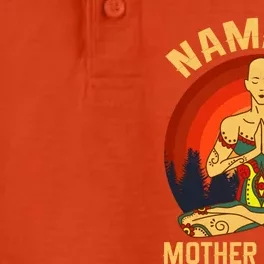 Namaste Mother Fucker Zen Meditation Yoga Buddhism Tradition Meaningful Gift Dry Zone Grid Performance Polo