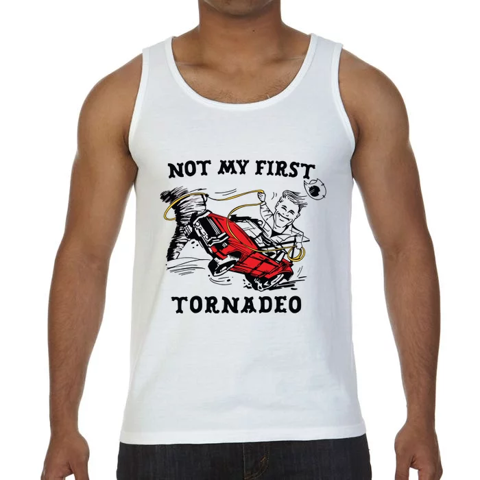 Not My First Tornadeo Not My First Tornado Comfort Colors® Tank Top