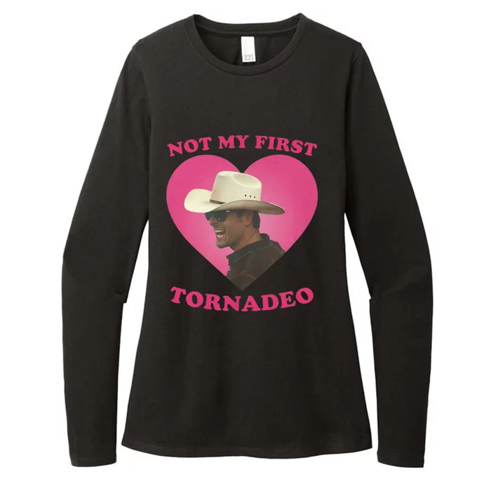 Not My First Tornadeo Not My First Tornado Womens CVC Long Sleeve Shirt