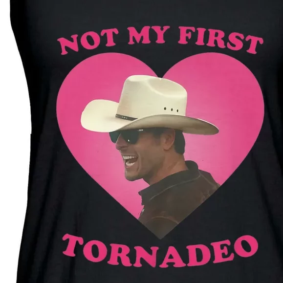 Not My First Tornadeo Not My First Tornado Ladies Essential Flowy Tank