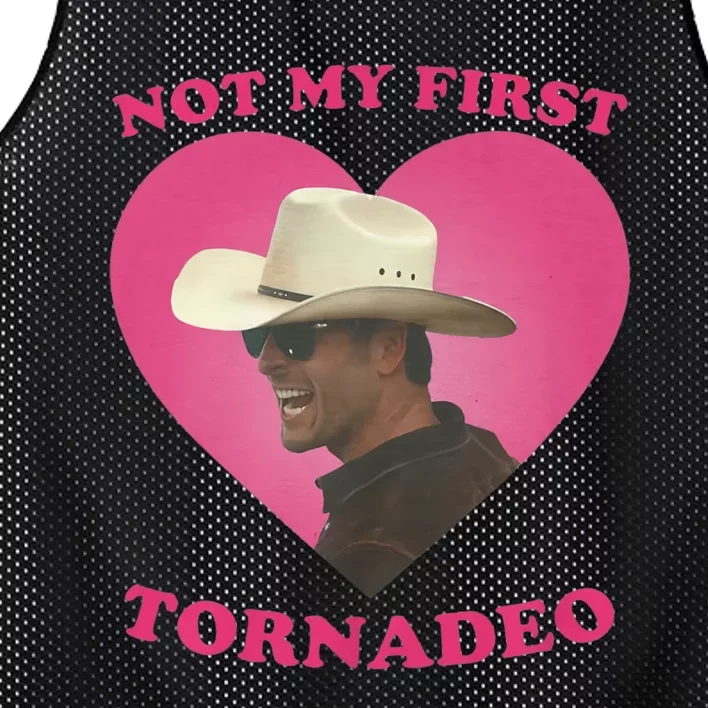 Not My First Tornadeo Not My First Tornado Mesh Reversible Basketball Jersey Tank