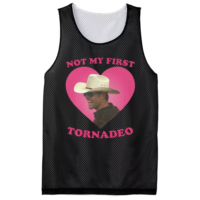 Not My First Tornadeo Not My First Tornado Mesh Reversible Basketball Jersey Tank