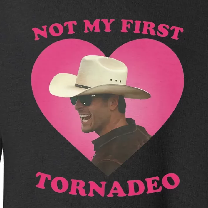 Not My First Tornadeo Not My First Tornado Toddler Sweatshirt