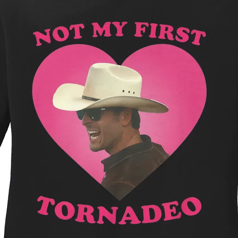 Not My First Tornadeo Not My First Tornado Ladies Long Sleeve Shirt