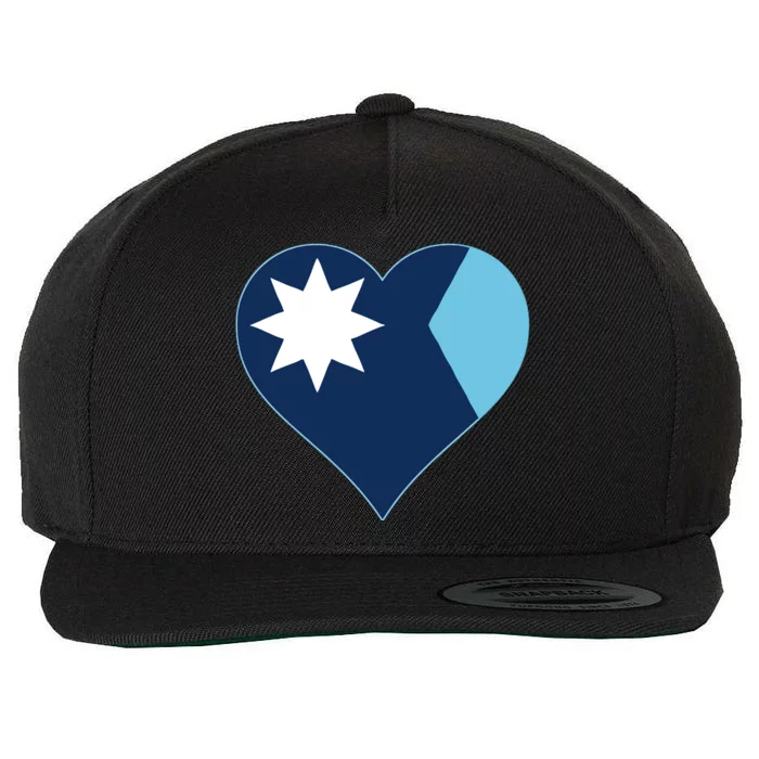 New Minnesota Flag Wool Snapback Cap