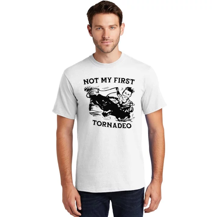 Not My Fist Tornado Vintage Retro Tall T-Shirt