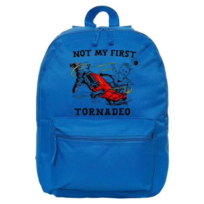 Not My First Tornadeo Not My First Tornado 16 in Basic Backpack