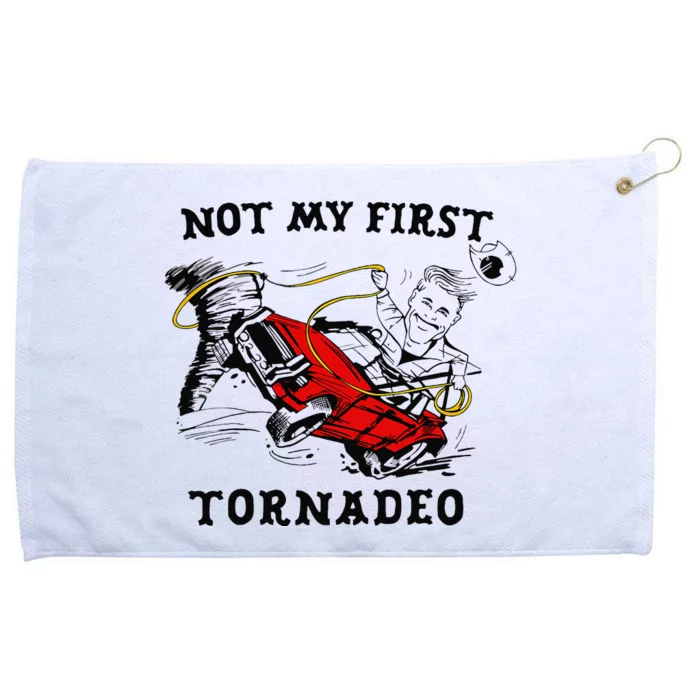 Not My First Tornadeo Not My First Tornado Grommeted Golf Towel