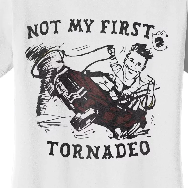 Not My First Tornado Raglan Women's T-Shirt